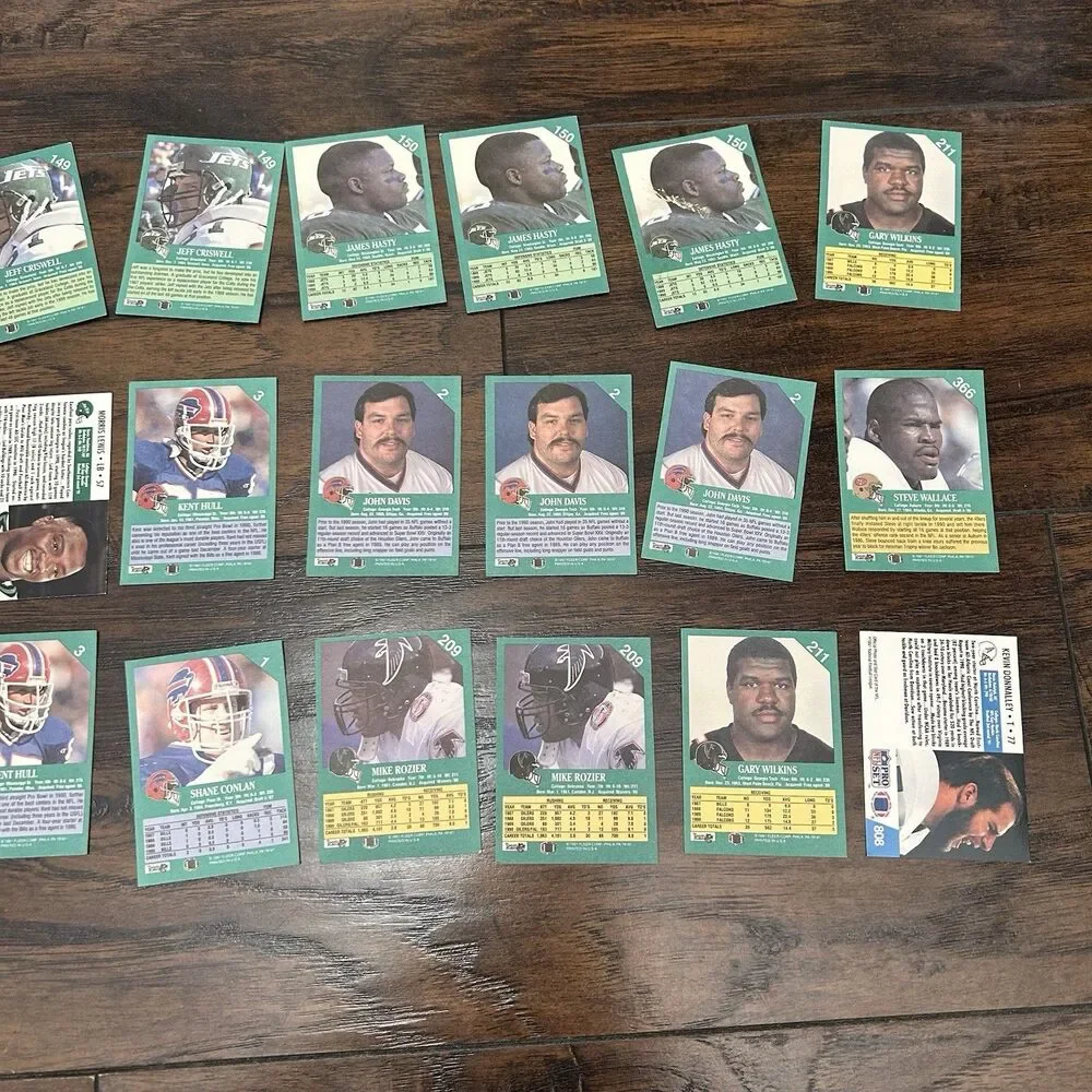 1991 Football Cards Random Teams & Players Lot of 26 Cards